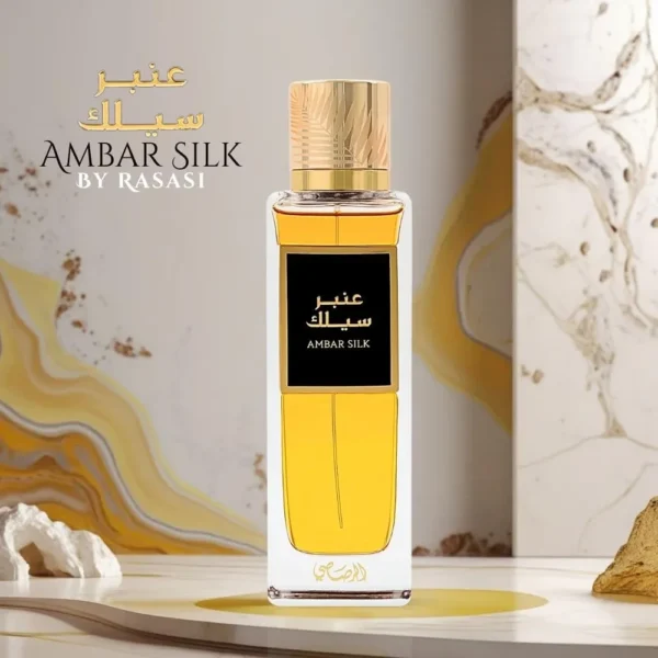 PERFUME AMBAR SILK RASASI EDP 6.76 OZ / 200 ML
