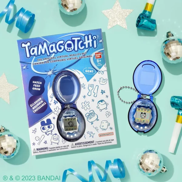 TAMAGOTCHI ORIGINAL EDICIÓN ESPECIAL AÑO 3000 CON FUNDA TRANSLÚCIDA
