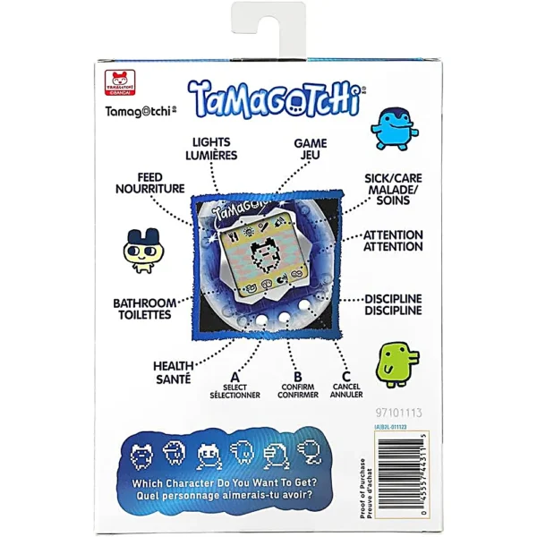 TAMAGOTCHI ORIGINAL EDICIÓN ESPECIAL AÑO 3000 CON FUNDA TRANSLÚCIDA