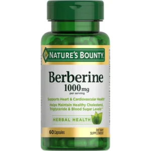 BERBERINA NATURE'S BOUNTY 1000 MG 60 CÁPSULAS