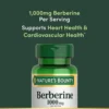 BERBERINA NATURE'S BOUNTY 1000 MG 60 CÁPSULAS