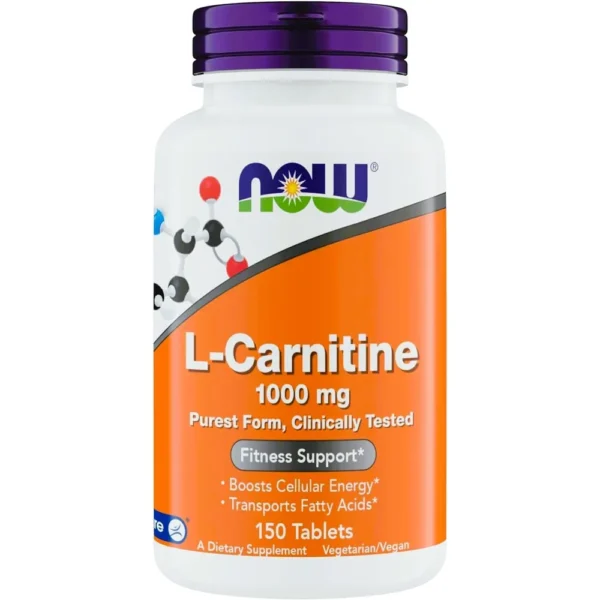 b0cpnhf3d4_0.webp L-CARNITINA CARNIPURE NOW FOODS 1000 MG 150 TABLETAS