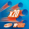 NERF DARDOS N SERIES N1 PAQUETE DE 20 PIEZAS