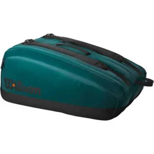 b0cqdcz31x_1.webp BOLSO WILSON BLADE V9 SUPER TOUR VERDE NEGRO CAPACIDAD 15 RAQUETAS
