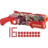 NERF LANZADOR MARVEL DEADPOOL CON 16 RONDAS RIVAL