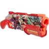 NERF LANZADOR MARVEL DEADPOOL CON 16 RONDAS RIVAL