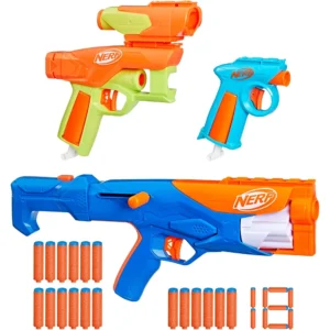NERF LANZADORES N SERIES GEAR UP PACK DE 3 PIEZAS