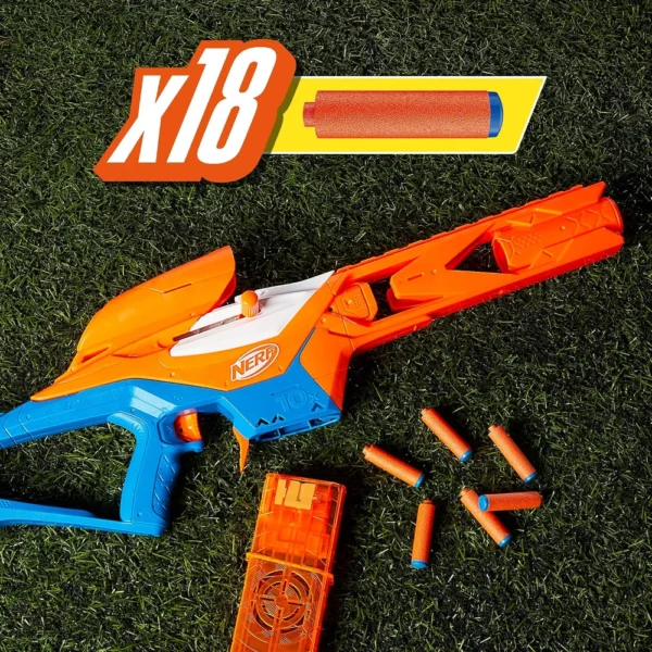 b0cslmzqt2_6.webp NERF LANZADOR N SERIES PINPOINT CON 18 DARDOS