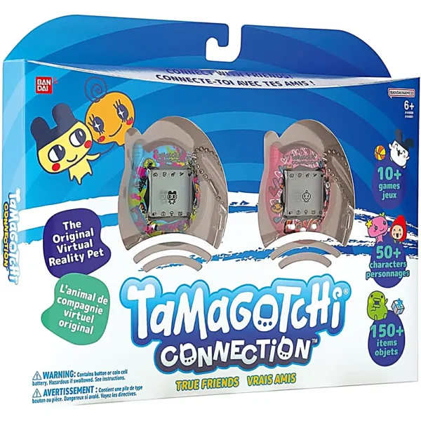 TAMAGOTCHI CONNECTION VERDADEROS AMIGOS GRAFITI AZUL Y GRAFITI ROSA