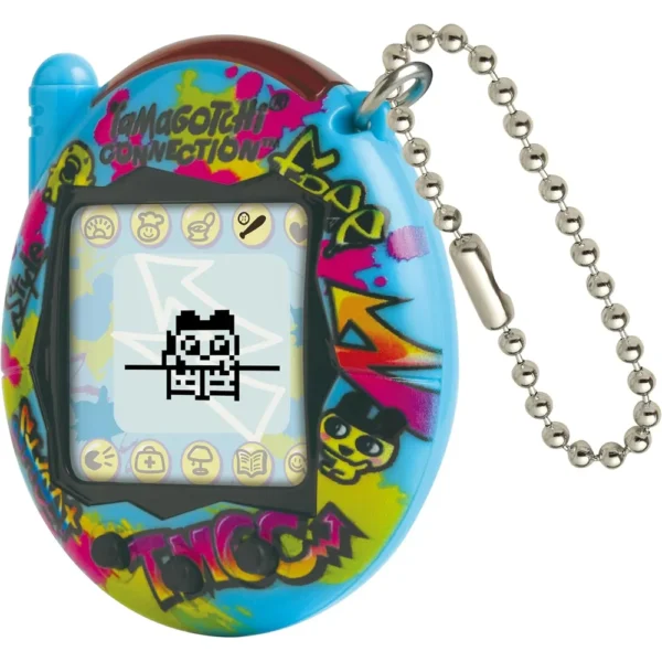 TAMAGOTCHI CONNECTION VERDADEROS AMIGOS GRAFITI AZUL Y GRAFITI ROSA