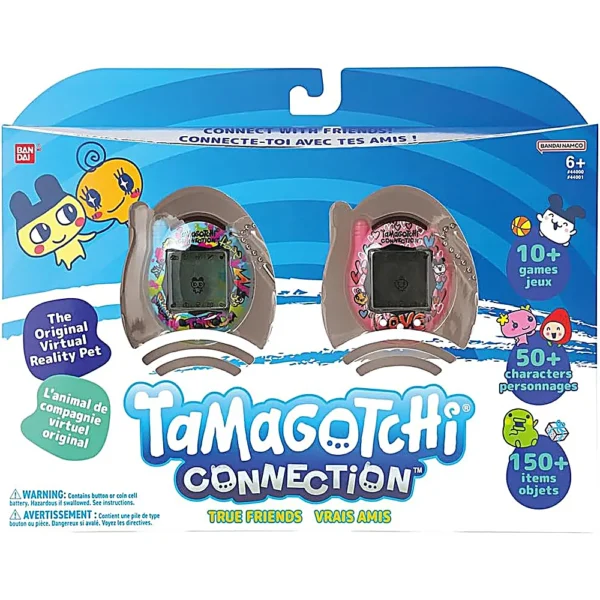 TAMAGOTCHI CONNECTION VERDADEROS AMIGOS GRAFITI AZUL Y GRAFITI ROSA
