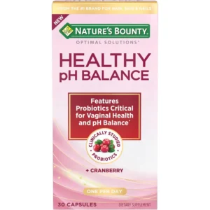PROBIÓTICO MUJER NATURE'S BOUNTY 2 BILLONES 30 CÁPSULAS