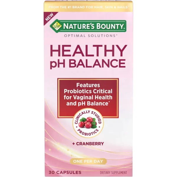 PROBIÓTICO MUJER NATURE'S BOUNTY 2 BILLONES 30 CÁPSULAS