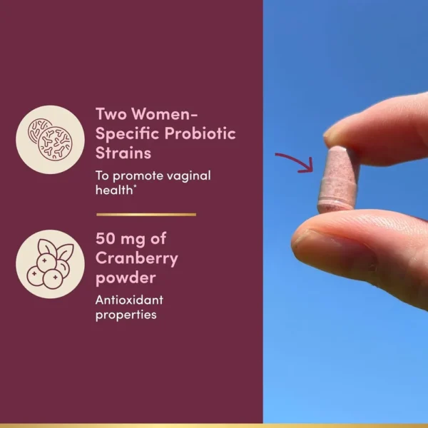 PROBIÓTICO MUJER NATURE'S BOUNTY 2 BILLONES 30 CÁPSULAS
