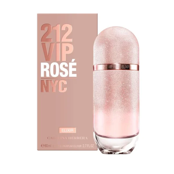 PERFUME CAROLINA HERRERA 212 VIP ROSÉ ELIXIR EDP MUJER 2.7 OZ / 80 ML