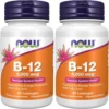 b0d14yqhpj_0.webp VITAMINA B12 NOW FOODS 5000 MCG CON ÁCIDO FÓLICO 60 PASTILLAS | PACK 2