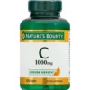 VITAMINA C NATURE'S BOUNTY 1000 MG 100 TABLETAS | PACK 2