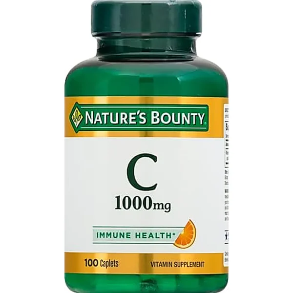 VITAMINA C NATURE'S BOUNTY 1000 MG 100 TABLETAS | PACK 2