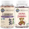 ELDERBERRY + MULTIVITAMÍNICO KIDS GARDEN OF LIFE ORGANICS 120 GOMITAS C/U | SET 2