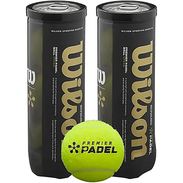 PACK 2 PELOTA DE PÁDEL WILSON PREMIER