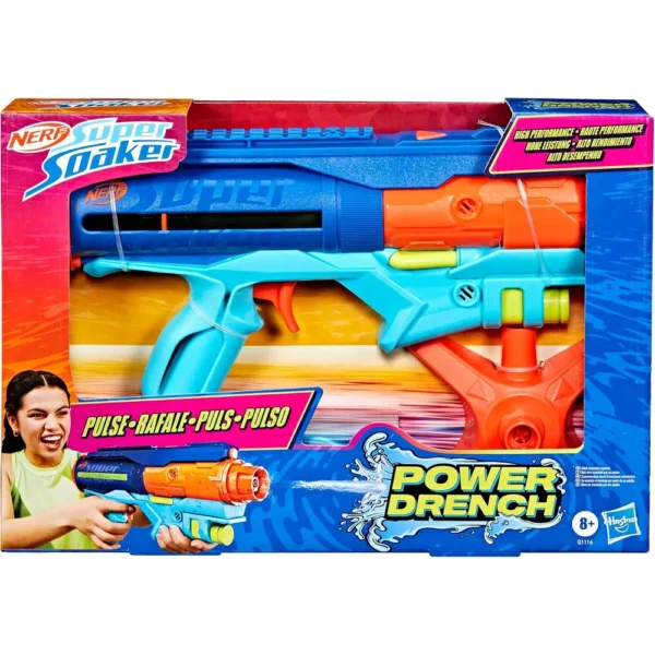 NERF LANZADOR SUPER SOAKER POWER DRENCH