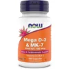 b0d88httmz_0.webp MEGA D3 + MK-7 NOW FOODS 5000 UI / 180 MCG 180 CÁPSULAS