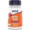 METILFOLATO NOW FOODS 1000 MCG 180 TABLETAS
