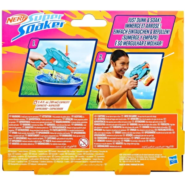 NERF LANZADOR SUPER SOAKER MINI DUNK-FILL