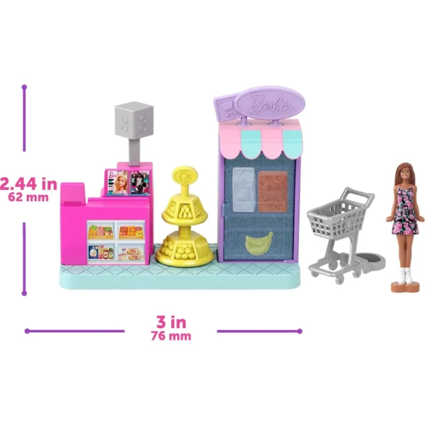 BARBIE MINI BARBIELAND DREAMHOUSE 3 SETS DE JUEGO