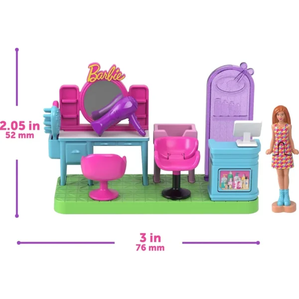 BARBIE MINI BARBIELAND DREAMHOUSE 3 SETS DE JUEGO