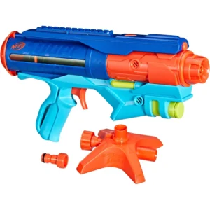 NERF LANZADOR SUPER SOAKER POWER DRENCH CON ESTACIÓN DE LLENADO