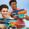 NERF LANZADOR SUPER SOAKER POWER DRENCH CON ESTACIÓN DE LLENADO