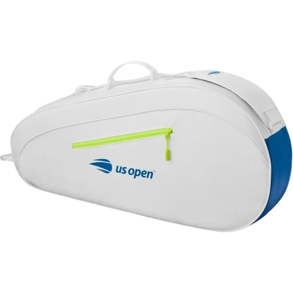 BOLSO WILSON US OPEN TEAM BLANCO CAPACIDAD 2 RAQUETAS
