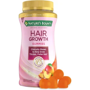 HAIR GROWTH NATURE'S BOUNTY ADVANCED HAIR COMPLEX 60 GOMITAS