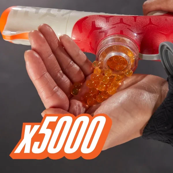 NERF LANZADOR PRO GELFIRE TWIST SHOT CON 5000 RONDAS
