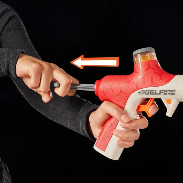 NERF LANZADOR PRO GELFIRE TWIST SHOT CON 5000 RONDAS