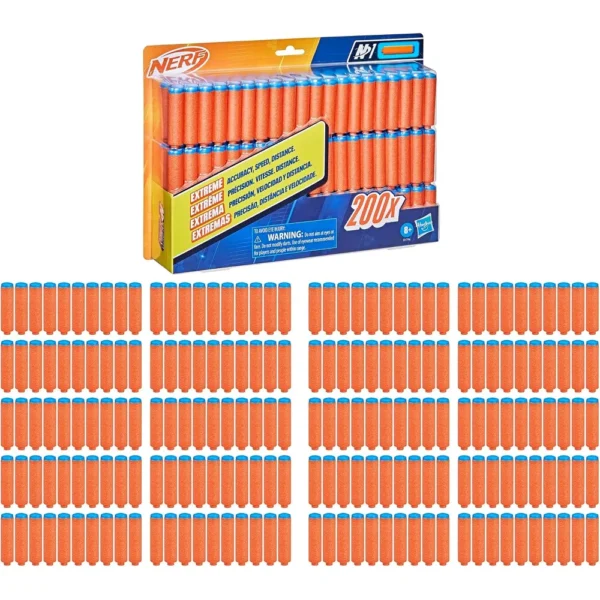 NERF DARDOS N SERIES N1 PAQUETE DE 200 PIEZAS
