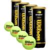 4 PACK PELOTA DE TENNIS WILSON US OPEN EXTRA DUTY