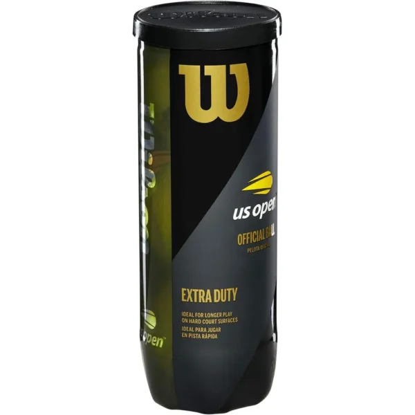 4 PACK PELOTA DE TENNIS WILSON US OPEN EXTRA DUTY