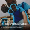 PARLANTE PORTÁTIL BLUETOOTH RESISTENTE AL AGUA WILLEN II MARSHALL | NEGRO Y BRONCE