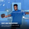 PARLANTE PORTÁTIL BLUETOOTH RESISTENTE AL AGUA WILLEN II MARSHALL | NEGRO Y BRONCE