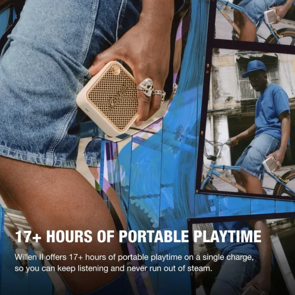 b0dfhcwz81_3.webp PARLANTE PORTÁTIL BLUETOOTH RESISTENTE AL AGUA WILLEN II MARSHALL | CREMA