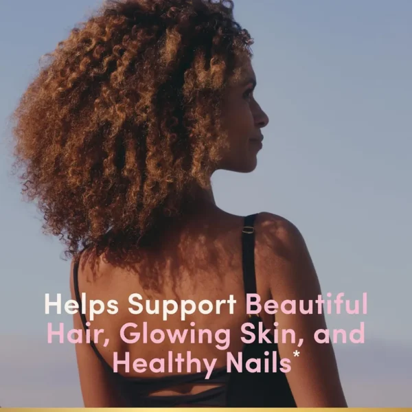 CABELLO PIEL Y UÑAS ADVANCED NATURE'S BOUNTY + BIOTINA 6000 MCG 200 GOMITAS