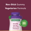 CABELLO PIEL Y UÑAS ADVANCED NATURE'S BOUNTY + BIOTINA 6000 MCG 200 GOMITAS