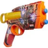 NERF LANZADOR MARVEL IRON MAN CON 4 DARDOS