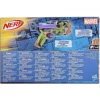 NERF LANZADOR MARVEL HULK CON 4 DARDOS