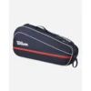 BOLSO WILSON TEAM 2025 AZUL MARINO CAPACIDAD 3 RAQUETAS
