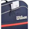 BOLSO WILSON TEAM 2025 AZUL MARINO CAPACIDAD 3 RAQUETAS