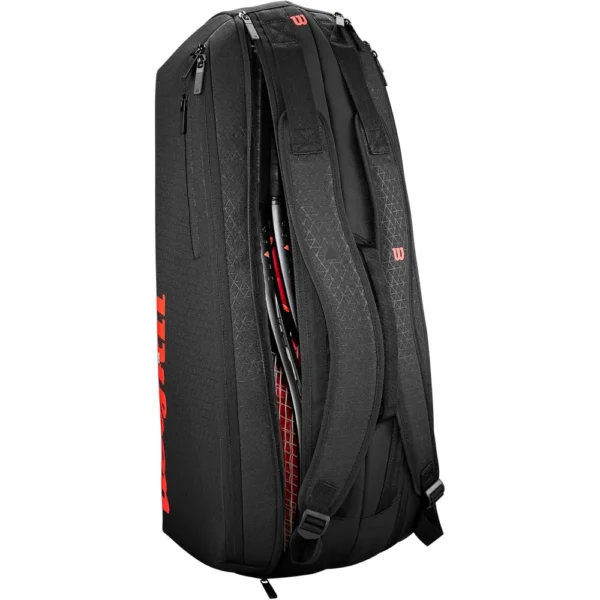 BOLSO WILSON CLASH V3 SUPER TOUR CAPACIDAD 6 RAQUETAS