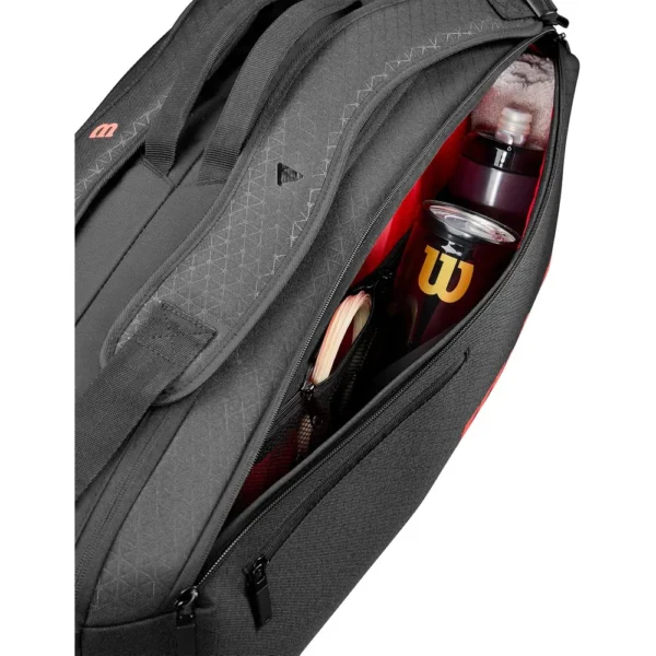 BOLSO WILSON CLASH V3 SUPER TOUR CAPACIDAD 6 RAQUETAS